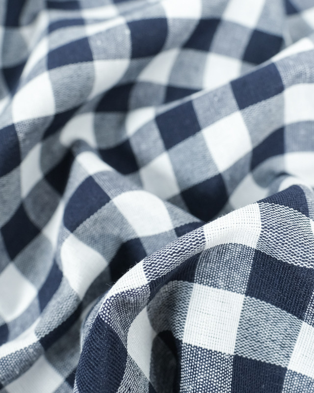 Vichy Grande Largeur Marine - Maison Klem